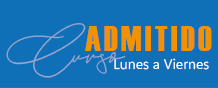Admitido - 10 Semanas + 2 fines